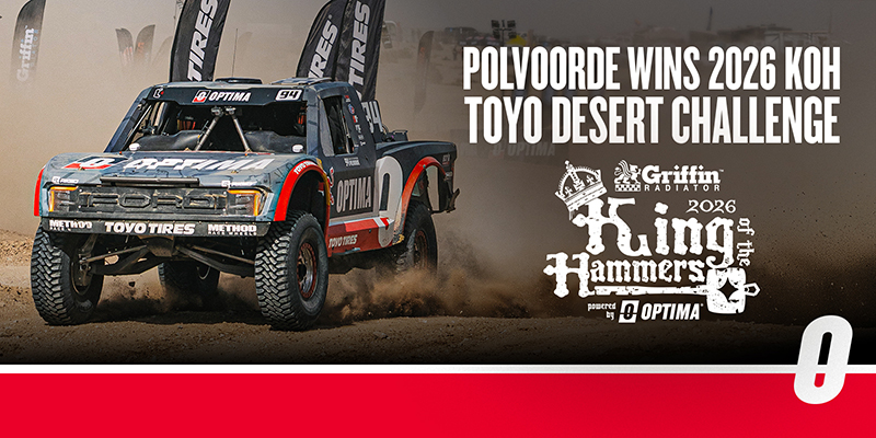 Christophere Polvoorde wins Toyo Desert Challenge